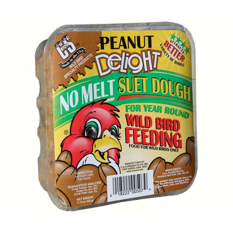 C&S Peanut Delight Suet Dough 6/Pack